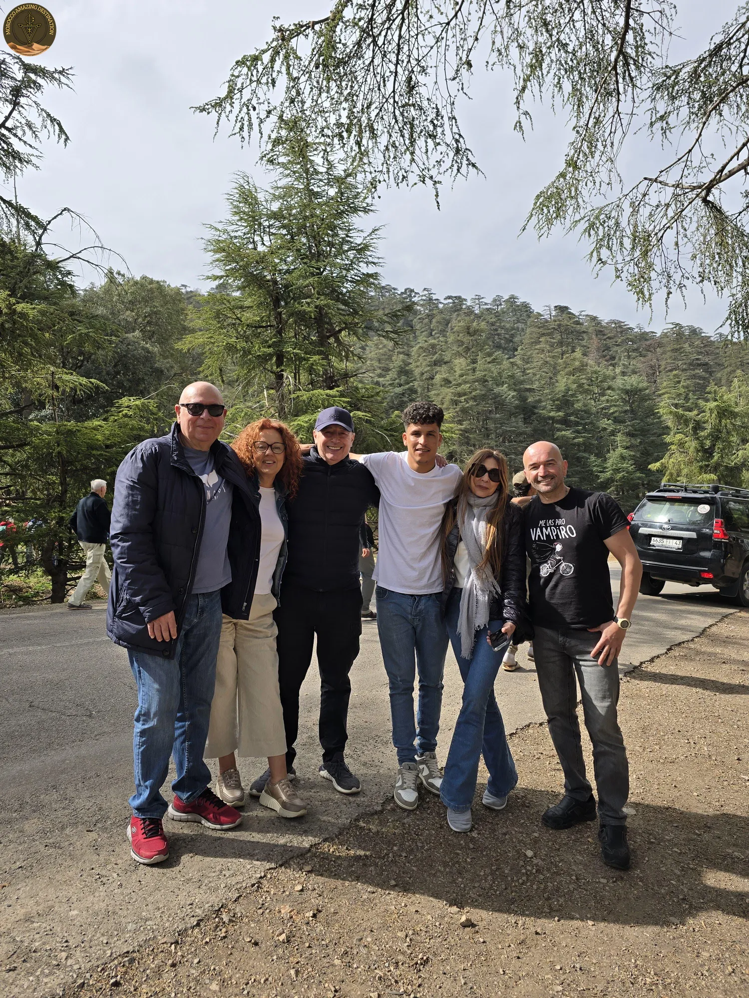 Morocco Tour - Azrou cedar forest in Morocco