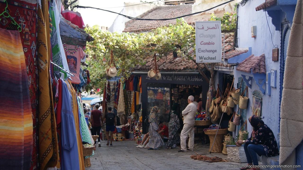 Chefchaouen blue street