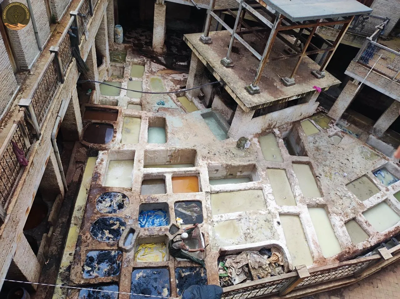 Morocco Tour - Chouara Tannery Fes in Morocco