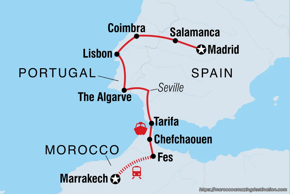 How to Travel from Spain to Morocco: The Complete Guide