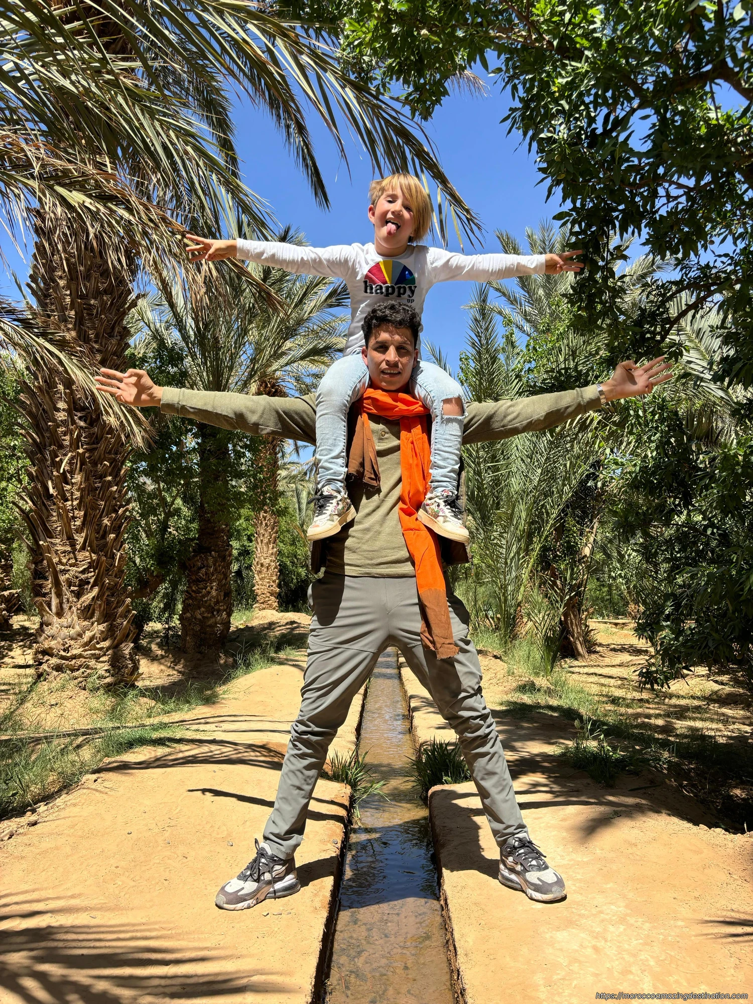 Sahara desert sunset