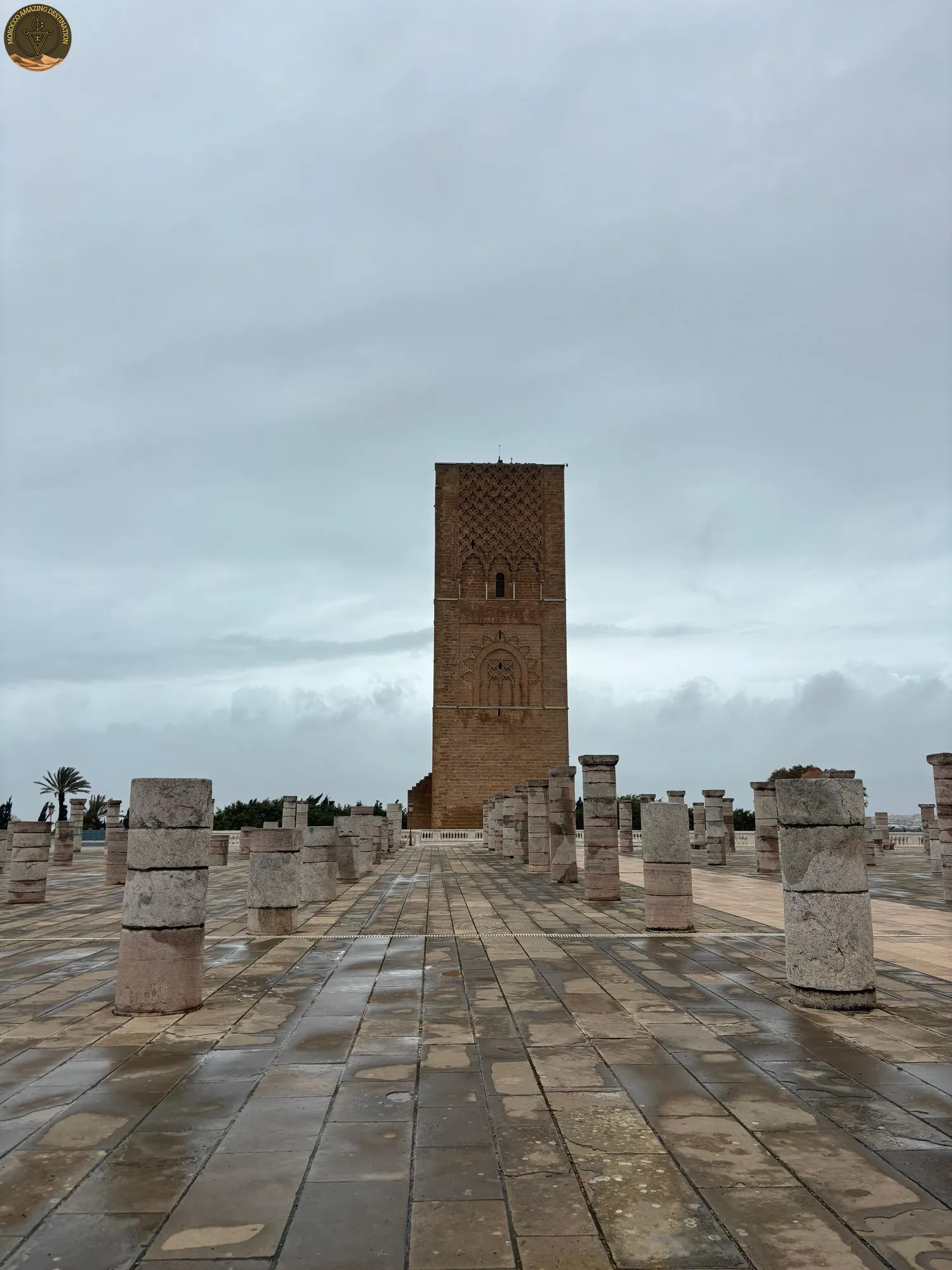 Tour From Marrakech To Merzouga - Rabat Hassan Tower in Morocco
